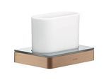 hansgrohe Axor Zahnglas 42834310 Glas, Wandmontage, brushed red gold