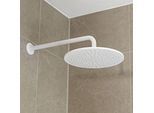 Herzbach Deep White Wandarm 23.960420.1.07 420 mm, für Kopfbrause, weiß matt