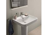 Ideal Standard i.life B Waschtisch T4607MA mit Hahnloch, mit Überlauf, 60 x 48 x 18 cm, weiß Ideal Plus