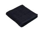 Esposa Handtuch , Schwarz , Textil , Uni , 50x100 cm , saugfähig, schnelltrocknend, schadstoffgeprüft , Heimtextilien, Badtextilien, Handtücher