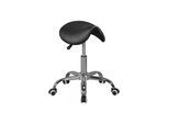 KADIMA DESIGN Sattelhocker BEVANO, höhenverstellbar, 100 kg Belastbarkeit, in Schwarz oder Weiß