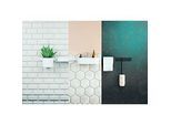hansgrohe WallStoris Wandstange 27904700 700mm, Wandmontage, Mattweiß