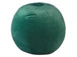 Novel Sitzball , Grün , Textil , Uni , Füllung: Polyester , 65x65x65 cm , Oeko-Tex® Standard 100 , wasserabweisend, Reißverschluss, Bezug abnehmbar und waschbar, Indoor , Wohnzimmer, Sessel, Sitzsäcke