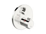 Hansa Fertigmontageset HANSACLINICA UP-Thermostat, Rosette rund, chrom (88619085)