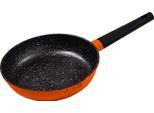 Bratpfanne KING "Shine Orange", orange (orange, schwarz), H:5cm Ø:20cm, Pfannen, Bratpfanne, Induktion