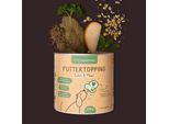 Hunderunde Futtertopping - Zahn & Maul - Frischer Atem, Natürliche Zahnpflege, Gesunde Kräuter, vegan 250g