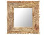 vidaXL Spiegel 50x50 cm Massivholz Mango