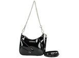 Umhängetasche STEVE MADDEN "STEVE MADDEN Taschen Lederimitat", Mädchen, Gr. onesize, schwarz lack, Lederimitat, Taschen Umhängetasche