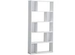 Beliani Regal 5 Fächer Orilla , Weiß , Holzwerkstoff , 83x174x23 cm , Wohnzimmer, Regale, Bücherregale
