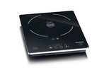 SEVERIN Kochtafel KP 1071, Induktion, 1 Platte, 2.000 W, B 280 x T 350 x H 42 mm, Touchbedienung, Display, Schwarz