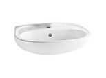 Vitra Normus Waschtisch 5079L003 50,5x41cm, weiß, 1 Hahnloch