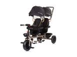 Chipolino Zwillingsdreirad Hip Hop, zwei Kinder, bis 40 kg, Sitze 360° drehbar schwarz