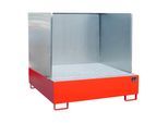 Bauer Südlohn Auffangwanne AW 450/SW, lackiert, Feuerrot (4402-21-2000-3000)