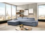 sit&more Ecksofa "Valantine L-Form, B: 286 cm" mit Arm- & Kopfteilverstellung, optional mit Bettfunktion