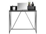 Schreibtisch in Schwarz