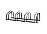 Homcom Fahrradständer, Stahl, Schwarz, 110x33x27cm , Metall , 33x27x110 cm , Freizeit, Sport & Fitness, Fahrräder, Fahrradzubehör