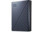 WESTERN DIGITAL externe HDD-Festplatte "WD My Passport Ultra", blau, 5TB, Festplatten