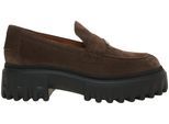 Hogan Loafer - Loafers in suede - Gr. 41 (EU) - in Braun - für Damen