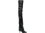 The Attico Stiefel - Robin Otk Thigh High 95mm - Gr. 37,5 (EU) - in Schwarz - für Damen