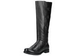 Stiefel ARA "Ara Stiefel Glattleder", Damen, Gr. 39, schwarz, Glattleder, Schuhe Stiefel