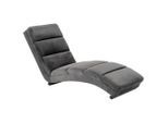 Carryhome Relaxliege, Dunkelgrau, Metall, 1-Sitzer, 60x82x170 cm, Wohnzimmer, Sessel, Relaxliegen