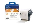 Original Brother P-Touch QL 580 Series (DK-11202) Etikett 300x (62mm x 100mm) Weiss