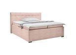 Polsterbett Thor in Rosa ca. 180x200cm
