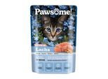 Pawsome Nassfutter Kitten, Lachs 28x85 g