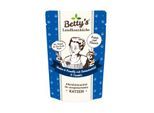Betty's Landhausküche Frischebeutel Huhn und Forelle mit Borretschöl 12x 100g für Katze