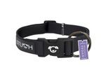 STUCH Hundehalsband gepolstert u. verstellbar schwarz L
