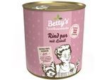 Betty's Landhausküche Rind pur mit Leinöl 6x800 g