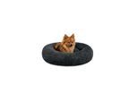 Lionto Donutbett dunkelgrau L