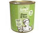Betty's Landhausküche Lamm & Reis 6x800 g