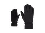 Multisporthandschuhe ZIENER "IBERIUS-Z glove unisex", Damen, Gr. S, schwarz, Materialmix, Handschuhe