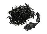 ECD-Germany Led Lichterkette 8,5m Warmweiß , Schwarz , Kunststoff , LED integrated , G , 1150 cm , Lampen & Leuchten, Innenbeleuchtung, Dekoleuchten, Lichterketten