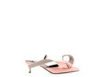 sergio rossi Slipper & Pantoletten - Area Marquise' Satin Mules - Gr. 38,5 (EU) - in Rosa - für Damen
