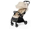 kinderkraft Buggy , Beige , 47x99x93 cm , Feststellbremse, 5-Punkte-Gurt, für Babyschale geeignet, mit Tragegriff, Einhand-Faltmechanismus , Baby on Tour, Kinderwagen, Buggys