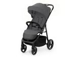 kinderkraft Buggy , Grau , 54x107.5x91 cm , Feststellbremse, Fußstütze abklappbar, Einhand-Faltmechanismus , Baby on Tour, Kinderwagen, Buggys