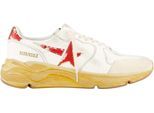 Golden Goose Low-Top Sneaker - Heren Running Sole Sneaker Wit - Gr. 40 (EU) - in Beige - für Damen