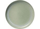 Villeroy & Boch Frühstücksteller , Grün , Keramik , rund , 24x24x3 cm , Geschirr, Teller, Frühstücksteller & Dessertteller