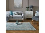 Teppich FLAIR RUGS "Antique Vintage-Muster", grün, B:155cm H:4mm L:230cm, Baumwolle, Kunstfaser, Teppiche, Teppich, Chenille Stil Teppich, Wohnzimmer, Schlafzimmer, Esszimmer