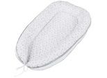 Babybay Kuschelnest , Grau, Weiß , Textil , Stern , Füllung: Polyester , 50x13x90 cm , Oeko-Tex® Standard 100 , Schlafen, Babybettausstattung, Babynestchen & Nestchenschlangen, Kuschelnest