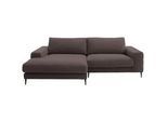Dieter Knoll Ecksofa , Hellbraun , Textil , Ottomane links, L-Form , 253x177 cm , Goldenes M, Dgm, DGM-Klimapakt, DGM-Emissionslabel , Typenauswahl, Fußauswahl, Stoffauswahl, seitenverkehrt erhältlich, Hocker erhältlich, Rücken echt , Wohnzimmer, Sofas & Couches, Wohnlandschaften, Ecksofas