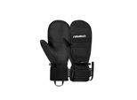 Fäustlinge REUSCH "Andy R-TEX XT Mitten", Damen, Gr. 8, schwarz, 50% Polyester, 20% Ziegenleder, 20% Polyamid, 5% Wolle, 5% Elasthan, mehrfarbig, Handschuhe Fäustlinge, mit wasserdichter Membran