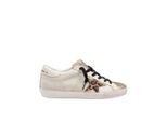 Golden Goose Low-Top Sneaker - Dames Super-Star Sneaker Beige - Gr. 39 (EU) - in Beige - für Damen