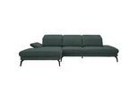 Stylife Ecksofa , Grau, Grün , Textil , Ottomane links, L-Form , 289x180 cm , Stoffauswahl, seitenverkehrt erhältlich, Hocker erhältlich, Rücken echt , Wohnzimmer, Sofas & Couches, Wohnlandschaften, Ecksofas