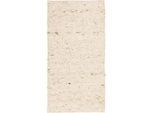 Linea Natura Handwebteppich , Beige , Textil , rechteckig , 170x230 cm , Textiles Vertrauen - Oeko-Tex® , für Fußbodenheizung geeignet, beidseitig verwendbar, in verschiedenen Größen erhältlich , Teppiche und Böden, Teppiche, Schafwollteppiche