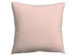 Schlafgut Kopfpolsterbezug , Hellrosa , Textil , Uni , 80x80 cm , Oeko-Tex® Standard 100, AZO-frei, Textiles Vertrauen - Oeko-Tex® , bügelleicht, bügelfrei , Heimtextilien, Bezüge, Polsterbezüge