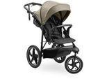 Hauck Jogger , Olivgrün , Metall, Kunststoff, Textil , EN 1888, UV 50+ , Feststellbremse, Federung, Verdeckung abnehmbar, 5-Punkte-Gurt, Handbremse, Transportsicherung, abnehmbarer Schutzbügel , Baby on Tour, Kinderwagen, Sportkinderwagen & Babyjogger