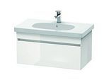 Duravit DuraStyle Waschtisch-Unterschrank DS638400743 80 x 45,3 cm, betongrau/basalt matt, 1 Auszug, wandhängend